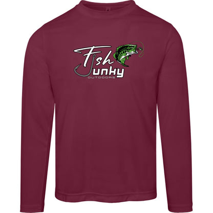 Fish Junky Classic (Bass) LS Performance Shirt